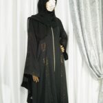 Trendy Front Open Abaya with Zipper – Modern Modest Fashion